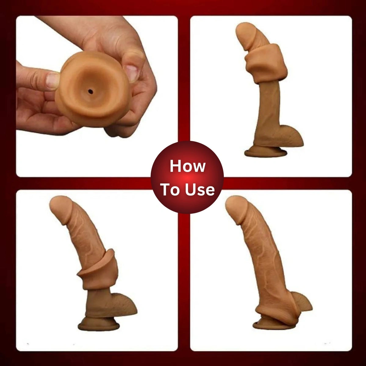 7 inch original silicon condom